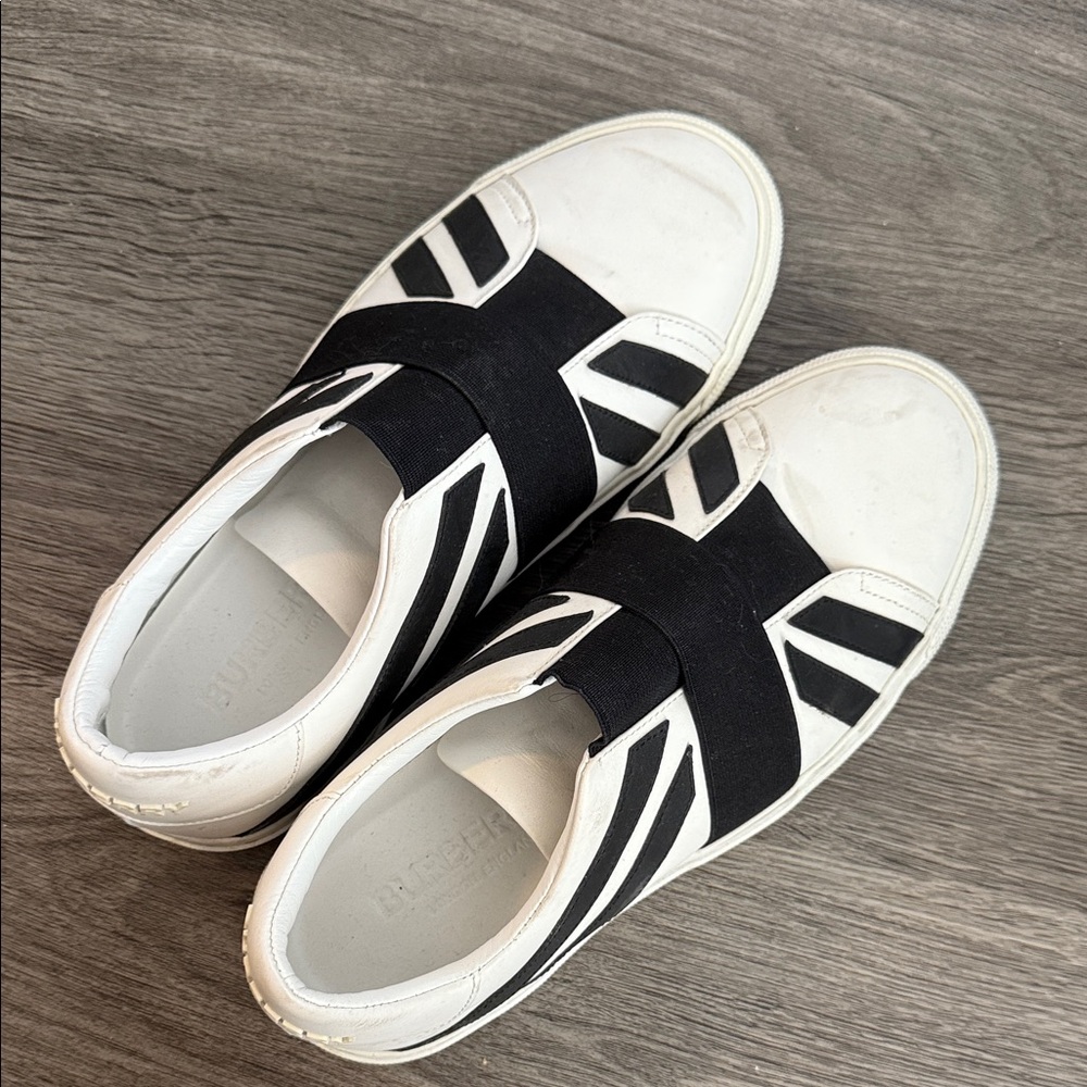 Burberry Monochrome Slip-On Shoes